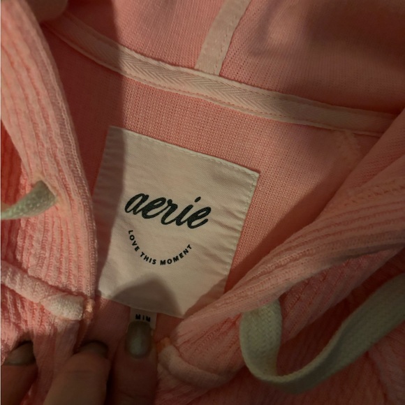 Aerie m waffle zip up - Picture 2 of 3